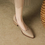 Ella Shoes with Mid-Height Heel