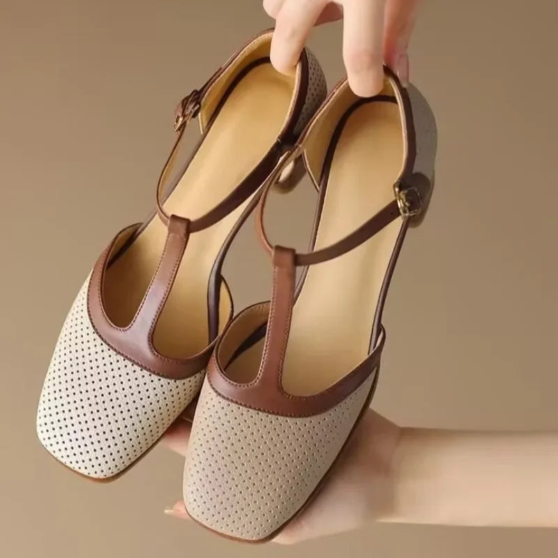 Helene Elegant Women's Shoes with Mid-Height Heel - view 3