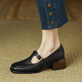 Emilia Vintage-Style T-Bar Shoes - view 5