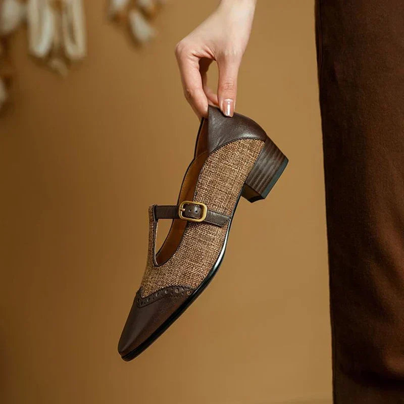 Sophie Vintage Shoes with Buckle - view 6
