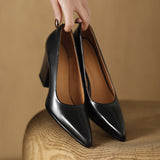 Vera Elegant Structured Pumps