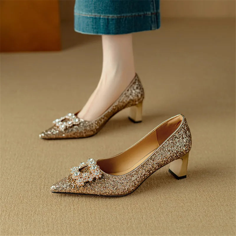 Theresa Glitter Pumps - view 4