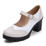 Sylvia Elegant Leather Pumps