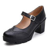 Sylvia Elegant Leather Pumps