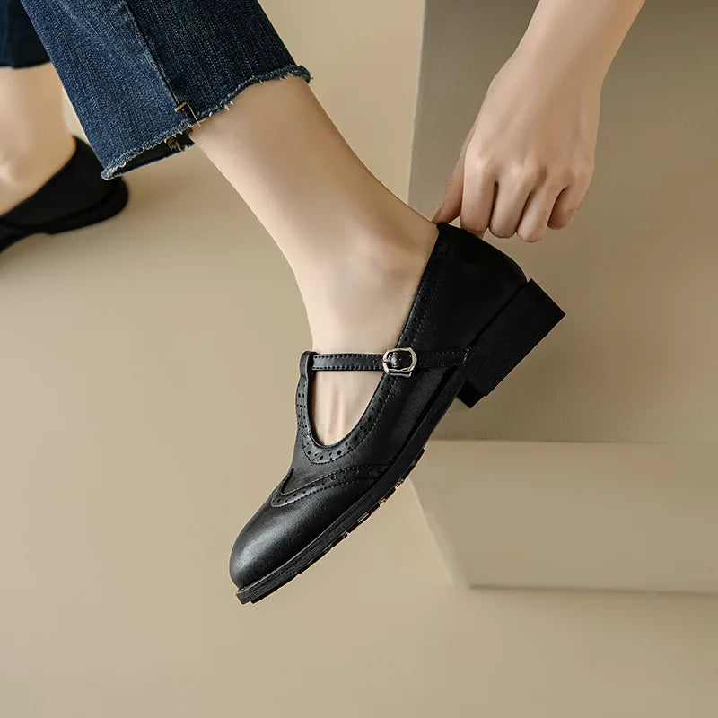 Johanna Elegant Women's T-Strap Shoes - view 5