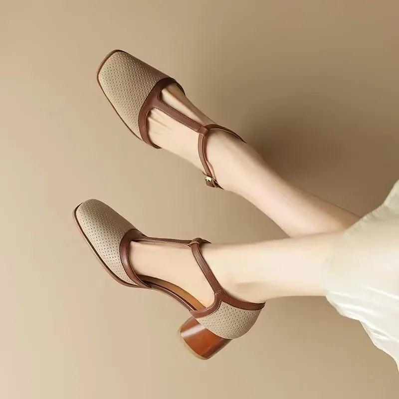 Helene Elegant Women's Shoes with Mid-Height Heel - view 6