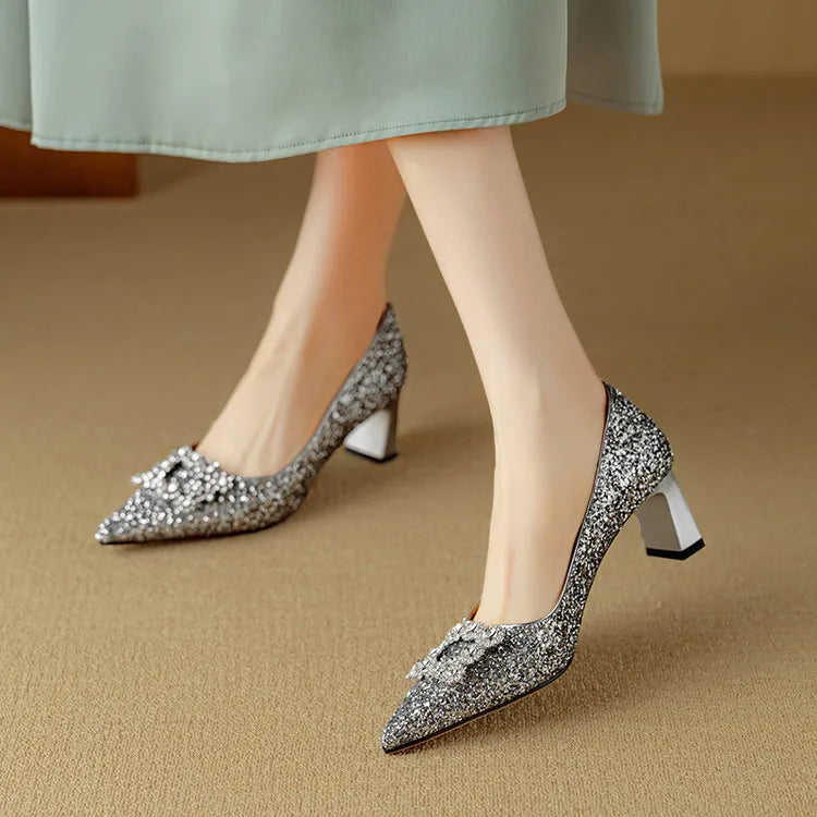 Theresa Glitter Pumps - view 8