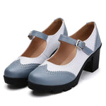 Sylvia Elegant Leather Pumps