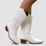Sadie, Embroidered Western Boots