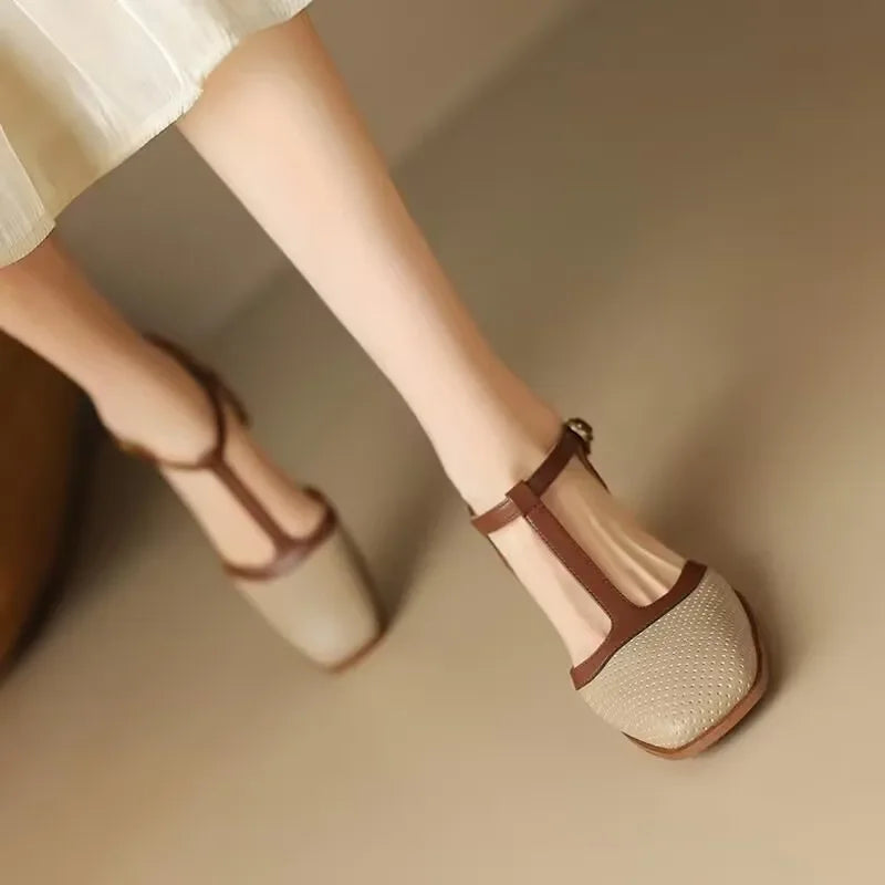 Helene Elegant Women's Shoes with Mid-Height Heel - view 2
