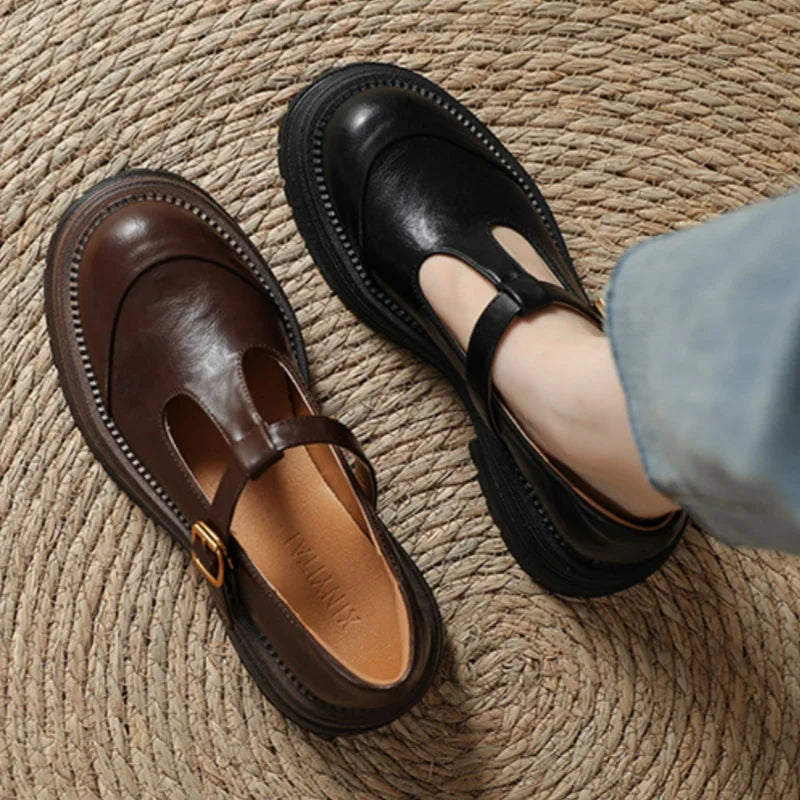 Luisa Vintage T-Strap Shoes - view 6