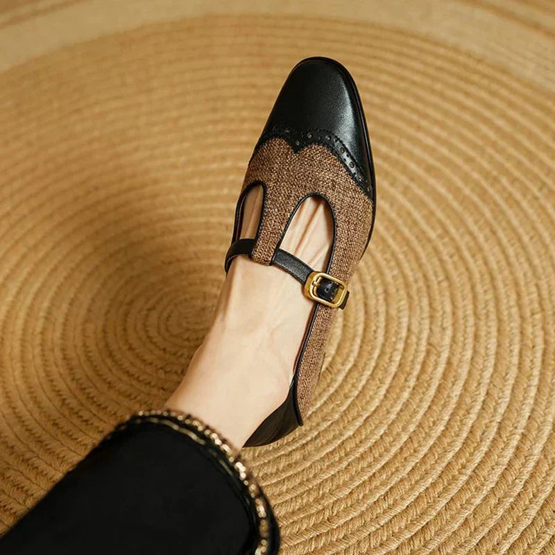 Sophie Vintage Shoes with Buckle - view 2