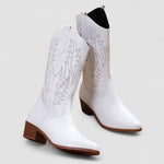Sadie, Embroidered Western Boots