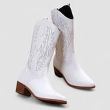 Sadie, Embroidered Western Boots
