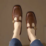 Emilia Vintage-Style T-Bar Shoes - view 8