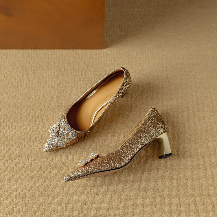 Theresa Glitter Pumps - view 6