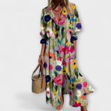 Lila | Flattering Maxi Dress with Tummy Coverage