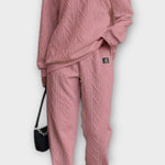 Skye, Cable-Knit Jumper & Trousers Set