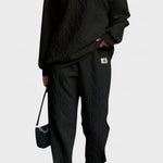 Skye, Cable-Knit Jumper & Trousers Set