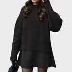 Susanna, Longline Knitted Jumper & Skirt Set