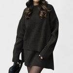 Susanna, Longline Knitted Jumper & Skirt Set