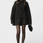 Susanna, Longline Knitted Jumper & Skirt Set