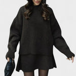 Susanna, Longline Knitted Jumper & Skirt Set