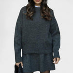 Susanna, Longline Knitted Jumper & Skirt Set
