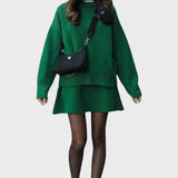 Susanna, Longline Knitted Jumper & Skirt Set
