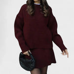 Susanna, Longline Knitted Jumper & Skirt Set