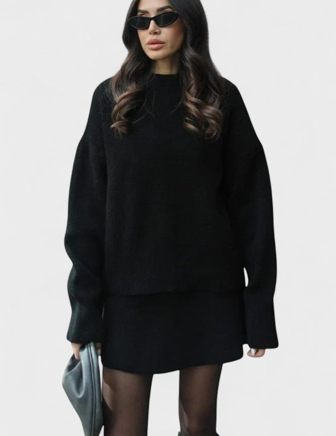 Susanna, Longline Knitted Jumper & Skirt Set