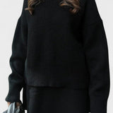 Susanna, Longline Knitted Jumper & Skirt Set