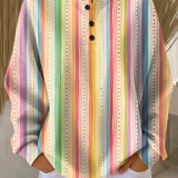 Rieke Jumper with Colourful Stripes