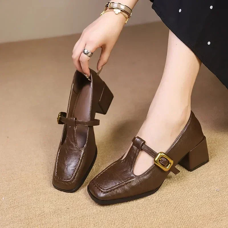 Ida Timeless Women's Shoes with Mid-Height Heel - view 3
