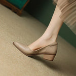 Ella Shoes with Mid-Height Heel - view 2