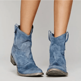 Piper, Western Ankle Boots, Pull-On Design