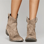 Piper, Western Ankle Boots, Pull-On Design