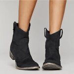 Piper, Western Ankle Boots, Pull-On Design
