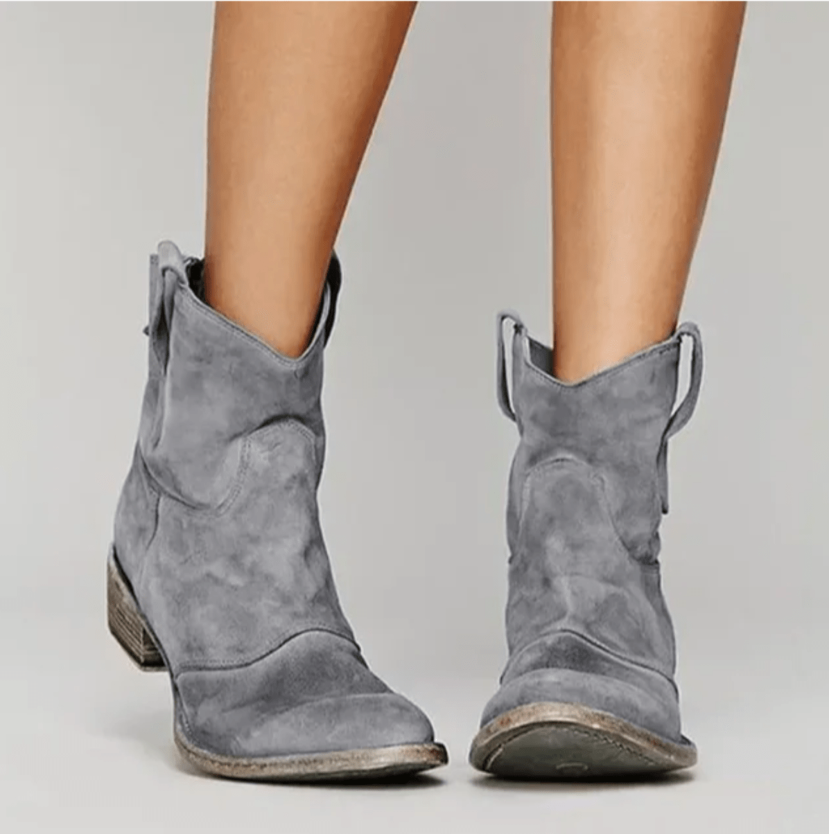 Piper, Western Ankle Boots, Pull-On Design