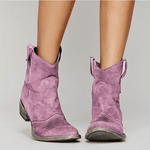 Piper, Western Ankle Boots, Pull-On Design