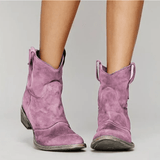 Piper, Western Ankle Boots, Pull-On Design