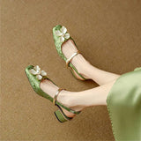 Mathilde Elegant Women's Shoes with Floral Detail - view 2