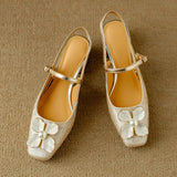Mathilde Elegant Women's Shoes with Floral Detail - view 7