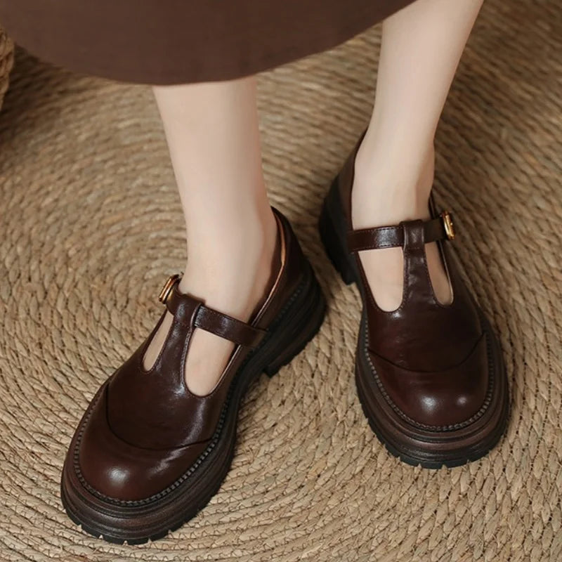 Luisa Vintage T-Strap Shoes - view 2