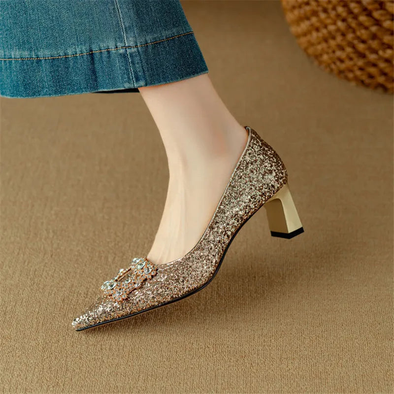 Theresa Glitter Pumps - view 3