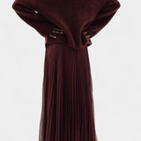 Celeste, Knitted Jumper & Pleated Skirt Set