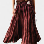 Celeste, Knitted Jumper & Pleated Skirt Set