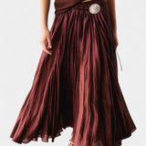 Celeste, Knitted Jumper & Pleated Skirt Set