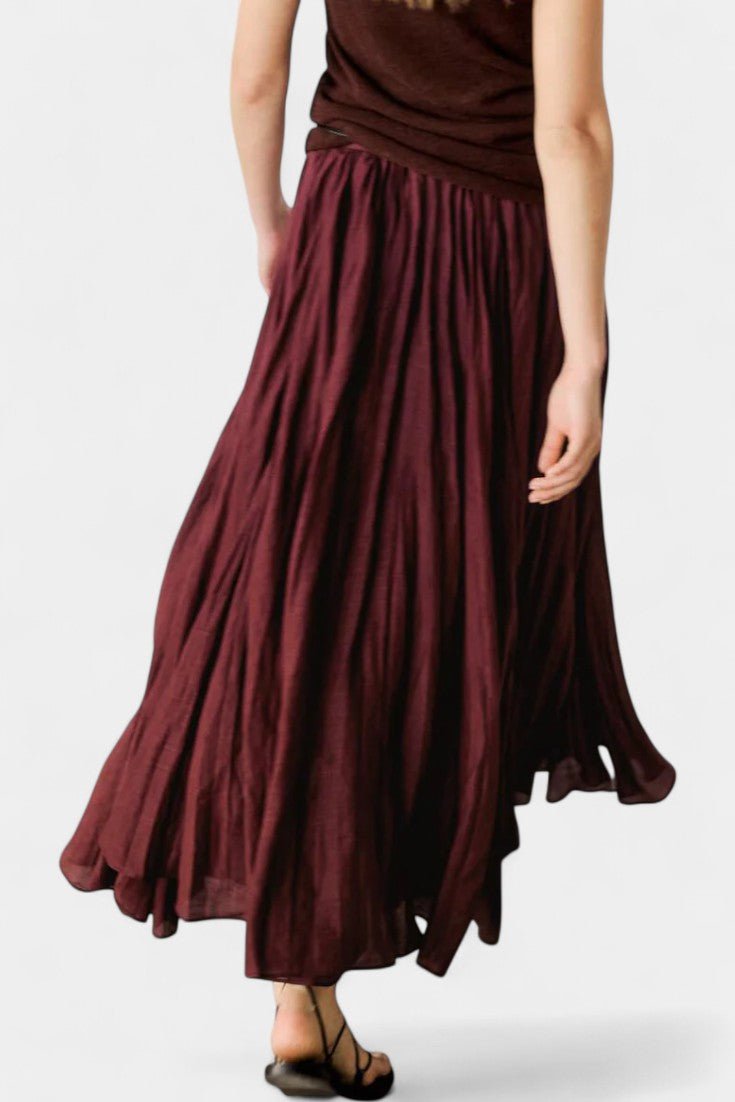 Celeste, Knitted Jumper & Pleated Skirt Set
