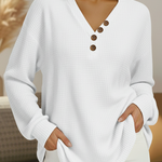 Wilma Simple Jumper with V-Neck